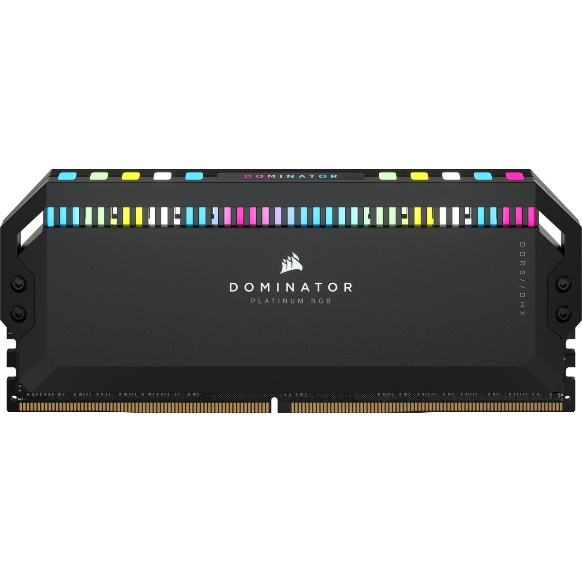 Corsair Dominator Platinum RGB 64 GB (4 x 16 GB) DDR5 6600 MHz CL32 Intel XMP - Memoria per Computer Nero