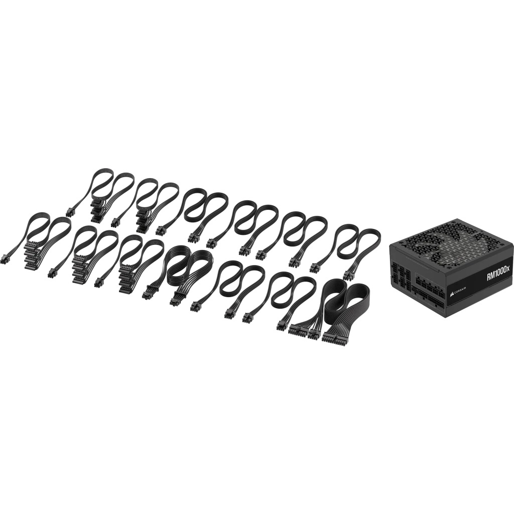 Corsair RM1000x Alimentatore 1000 W 80 Plus Gold Modulare ATX 3.1 Nero