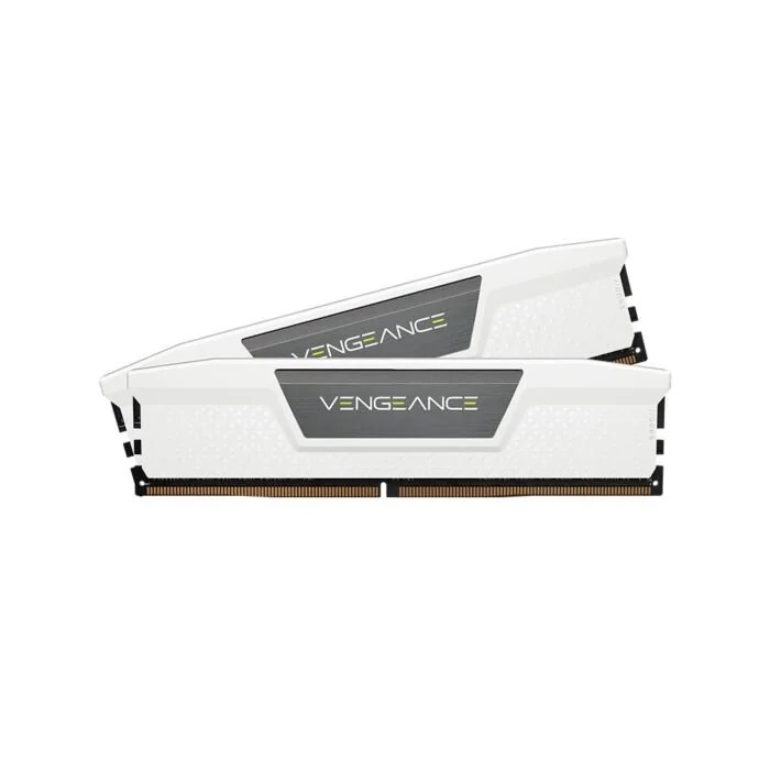 Corsair VENGEANCE DDR5 RAM 32 GB (2 x 16 GB) 6400 MHz CL32 - Compatibile iCUE, Bianco
