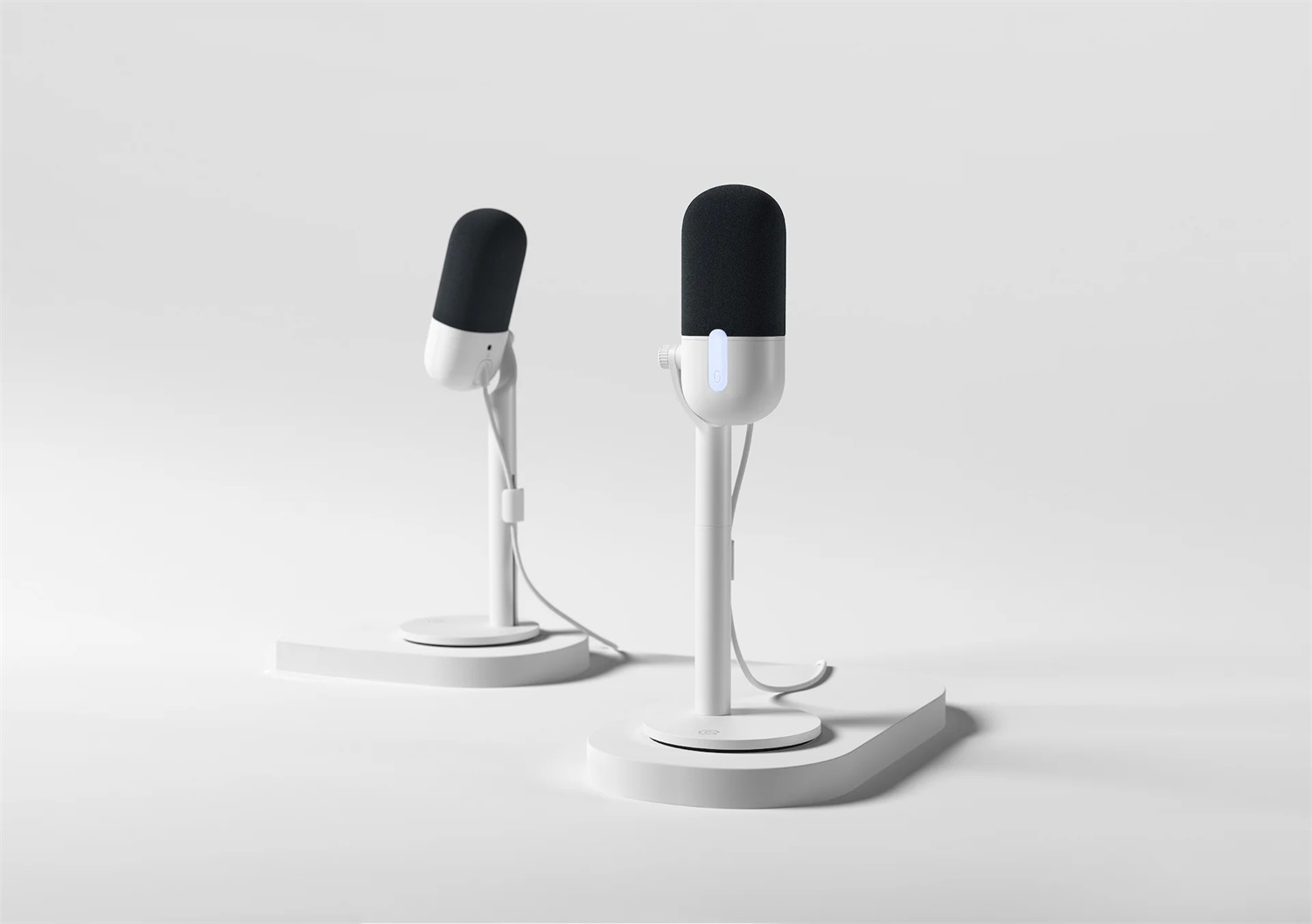 Elgato Wave Neo - Microfono a Condensatore USB Bianco con Funzione Mute per Gaming, Streaming e Riunioni
