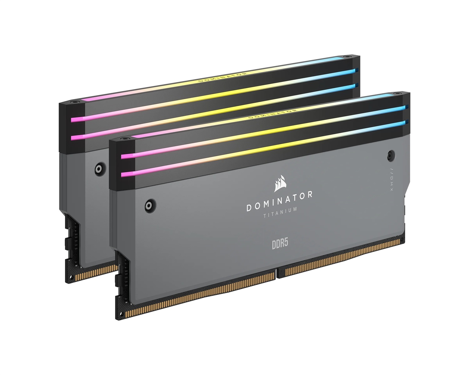 Corsair Dominator Titanium CMP64GX5M2B6000Z30 Memoria RAM 64 GB (2 x 32 GB) DDR5 6000 MHz CL30 con Certificazione AMD EXPO