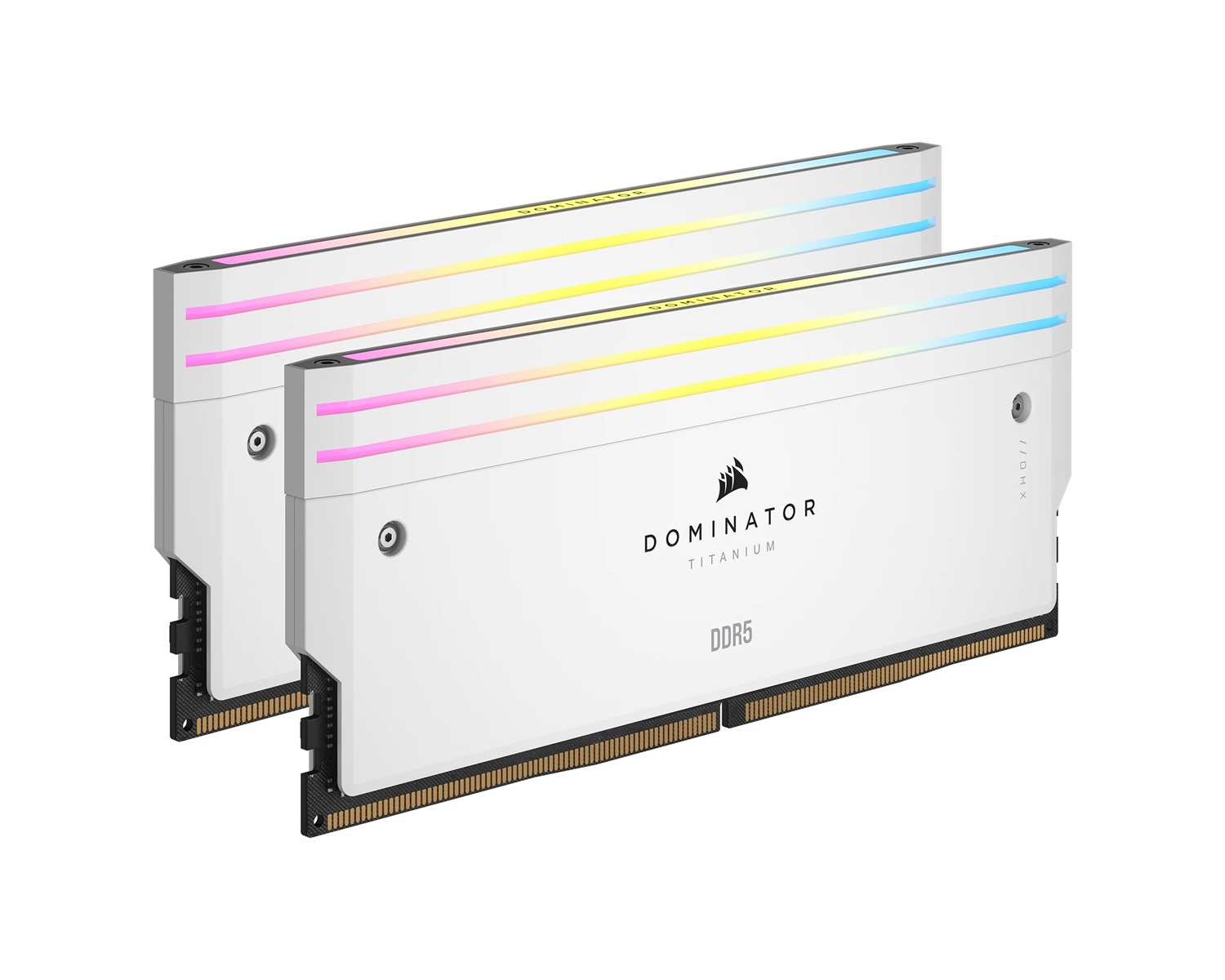 Corsair Dominator Titanium CMP64GX5M2B6400C32W Memoria RAM 64GB (2x32GB) DDR5 6400MHz CL32 RGB