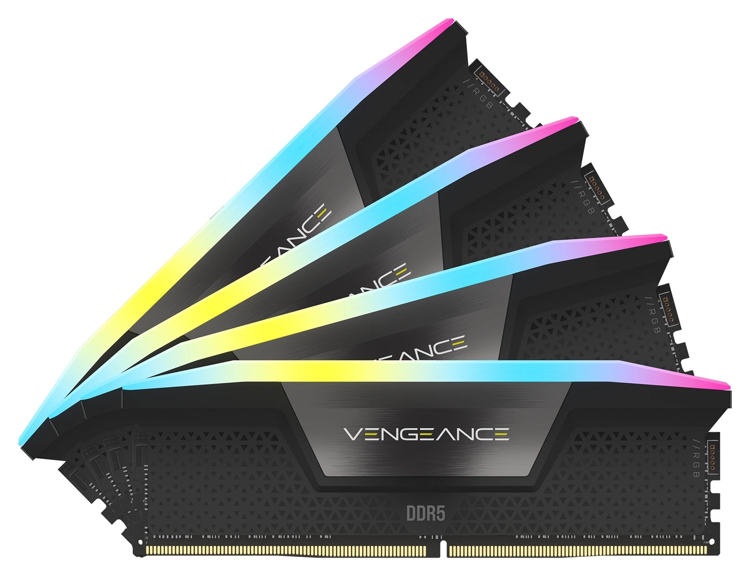 Corsair Vengeance RGB 128GB (4x32GB) DDR5 5600MHz CL40 - Memoria RAM Compatibile per PC con Illuminazione RGB