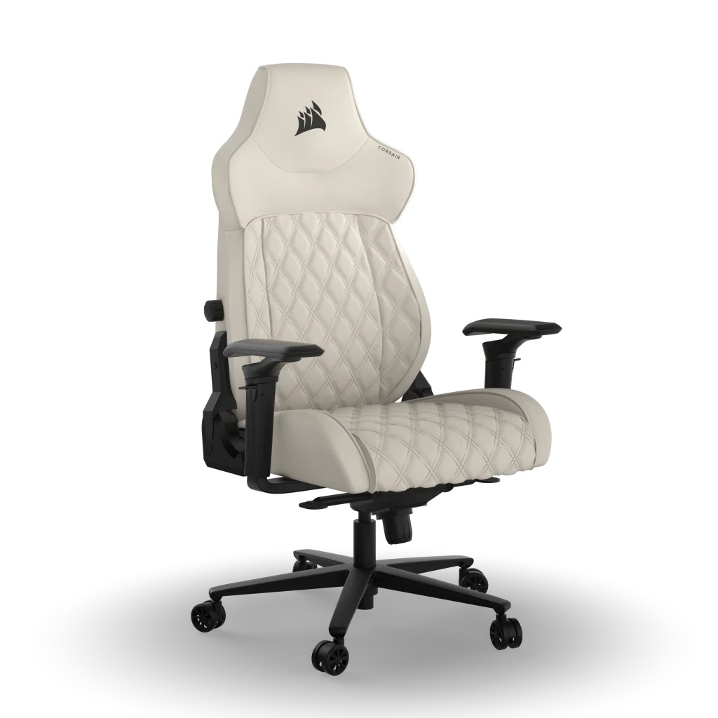 Corsair TC500 LUXE Sedia da Gaming Beige Tappezzata per PC