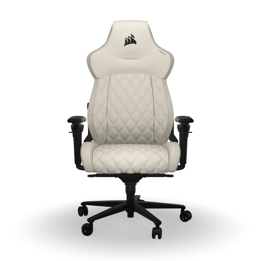 Corsair TC500 LUXE Sedia da Gaming Beige Tappezzata per PC