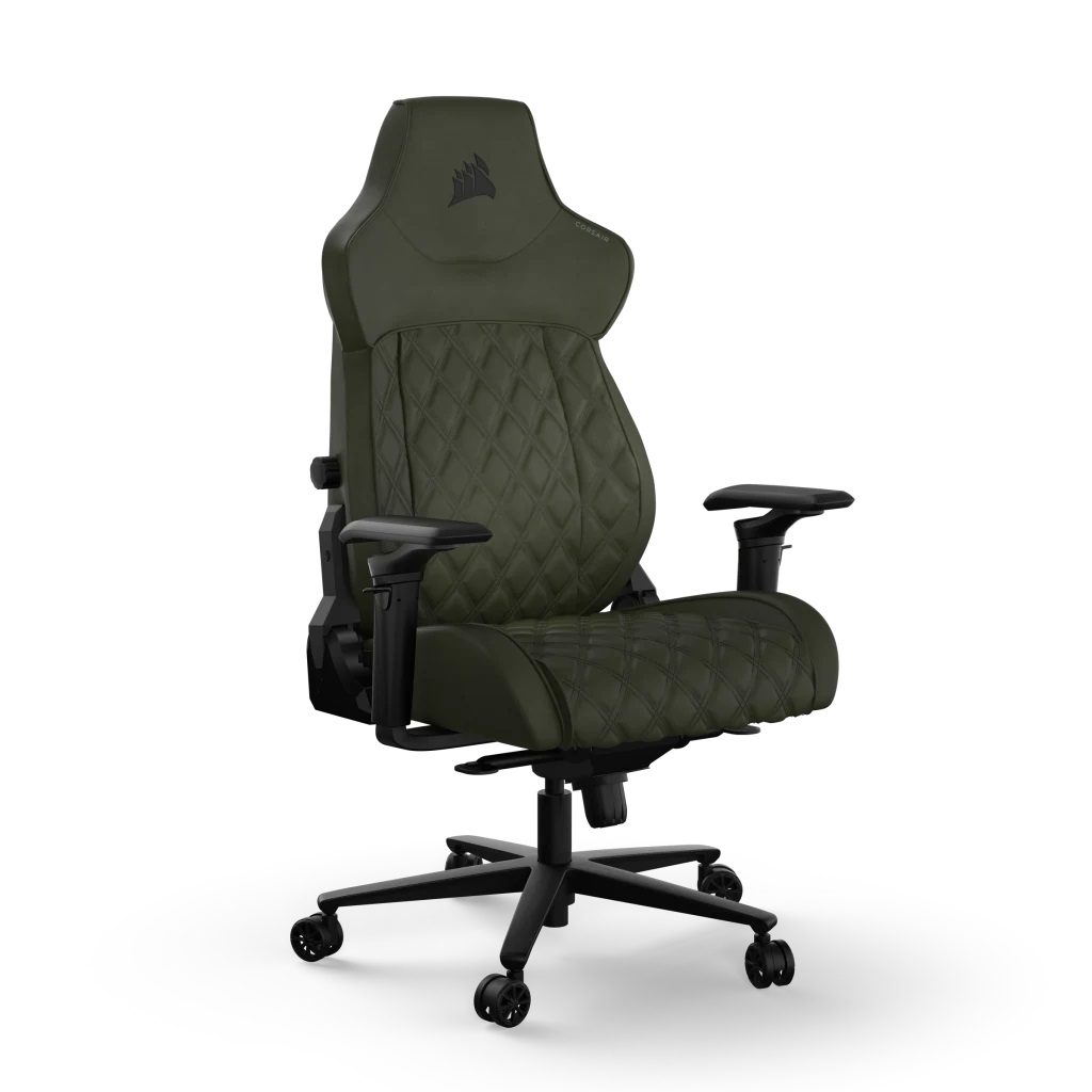 Corsair TC500 LUXE Sedia da gaming per PC Tappezzata Verde - CF-9010068-WW