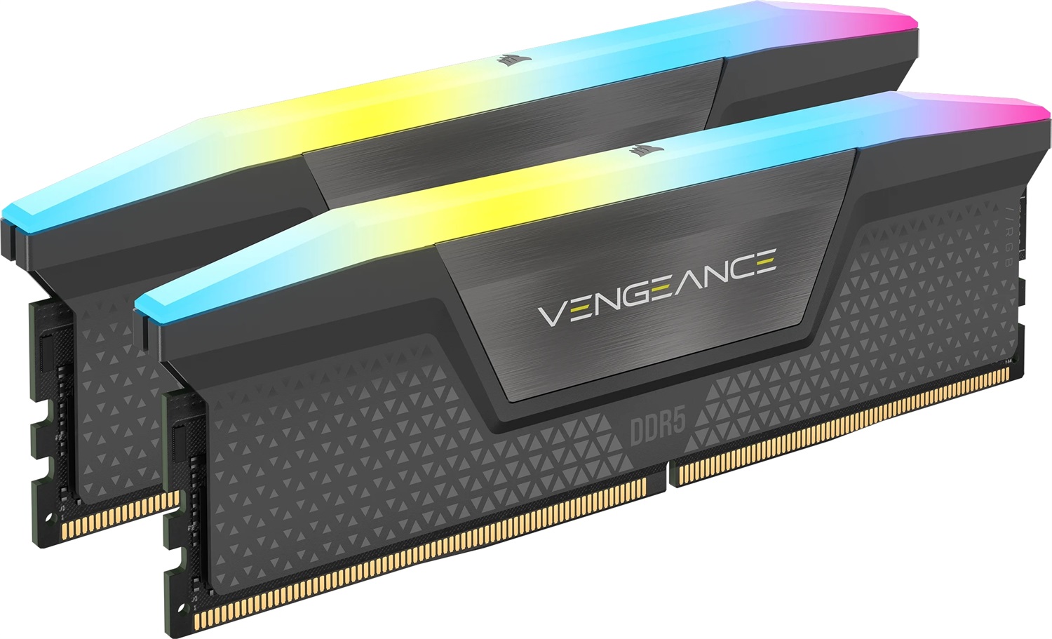 Corsair Vengeance RGB 32GB (2x16GB) DDR5 6000MHz CL36 - Memoria RAM con Intel XMP e AMD EXPO