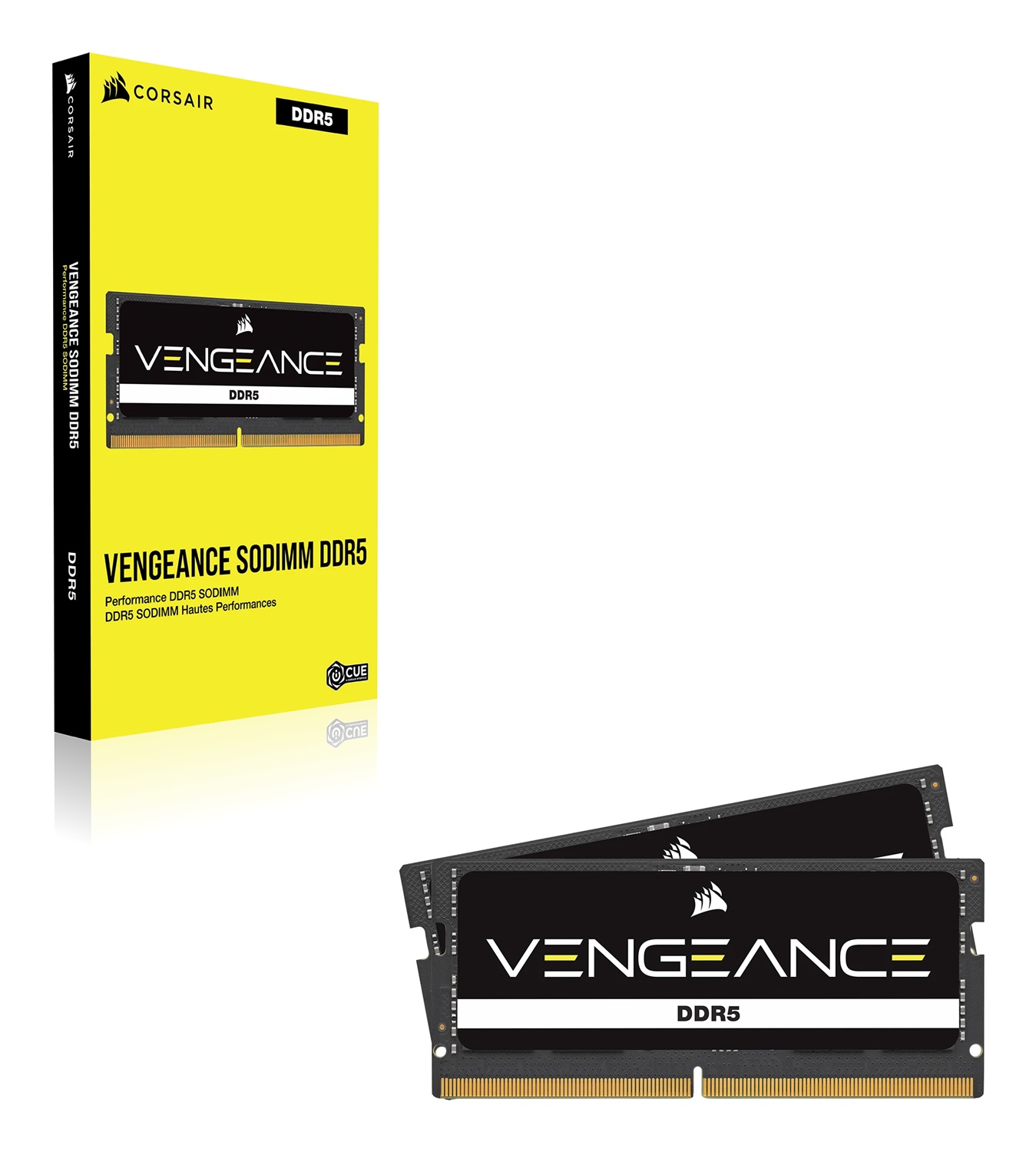 Corsair Vengeance 16GB (1x16GB) DDR5 SO-DIMM 5600MHz CL48 - Memoria per Laptop