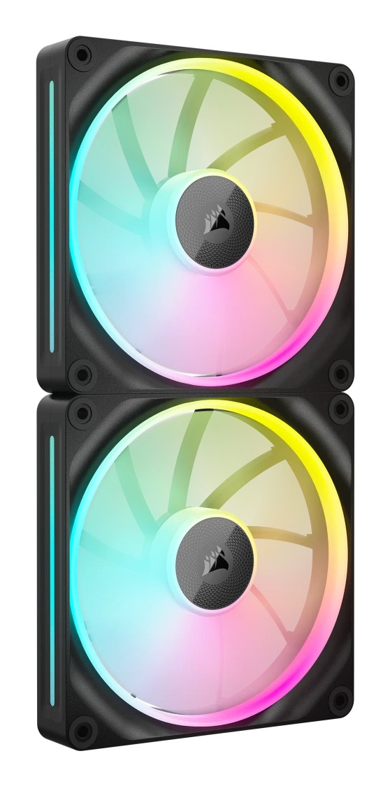Corsair iCUE LINK LX140 RGB Ventole 14 cm PWM - Doppio Anello Luminoso con Hub iCUE LINK