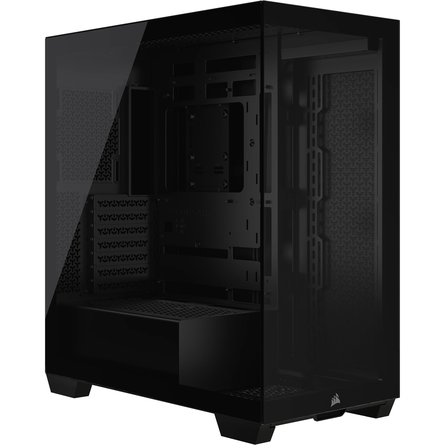 Corsair 3500X Midi Tower Nero - Case ATX/E-ATX con Vetro Temperato e Design Panoramico