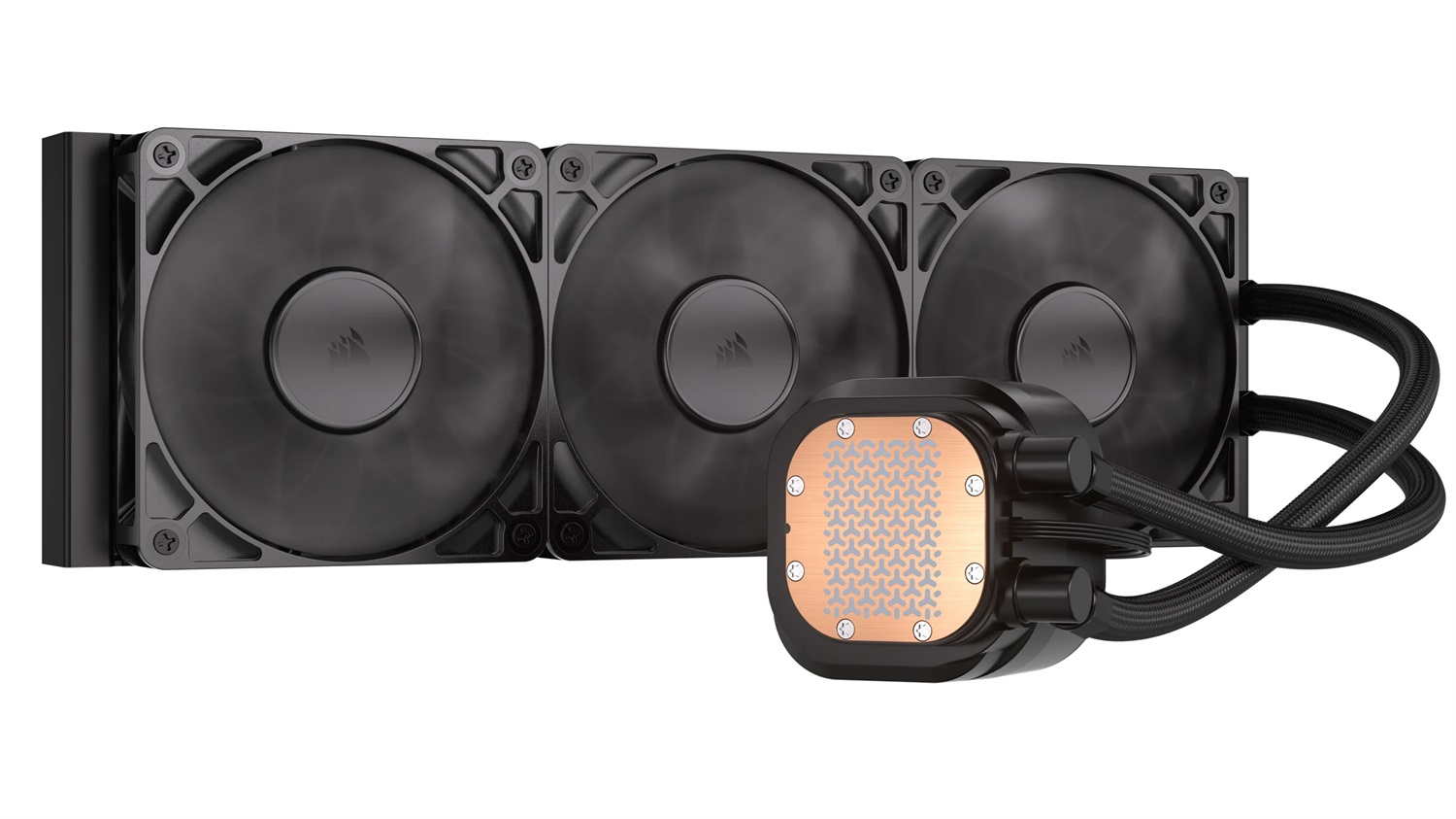 CORSAIR NAUTILUS 360 RS Raffreddatore CPU a Liquido 360mm AIO - 3x RS120 Ventilatori Inclusi - Compatibile con Intel LGA 1851/1700 e AMD AM5/AM4 - Basso Rumore - Nero