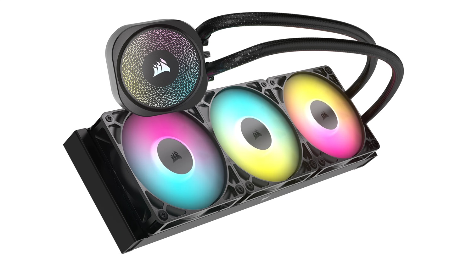 Corsair NAUTILUS 360 RS ARGB Raffreddatore CPU a Liquido 360mm AIO con 3 Ventilatori ARGB - Compatibile Intel LGA 1851/1700 e AMD AM5/AM4 - Nero