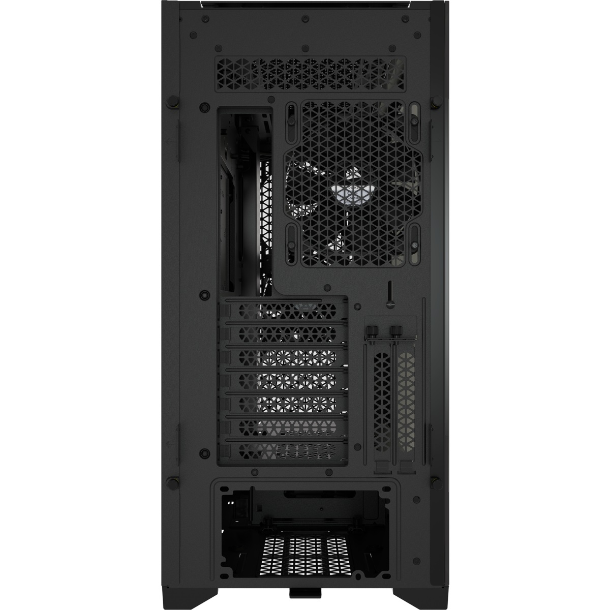 Corsair iCUE 5000D RGB Airflow Case Mid-Tower Nero - 3 Ventole AF120 RGB ELITE, Lighting Node PRO, Design ad Alto Flusso d'Aria