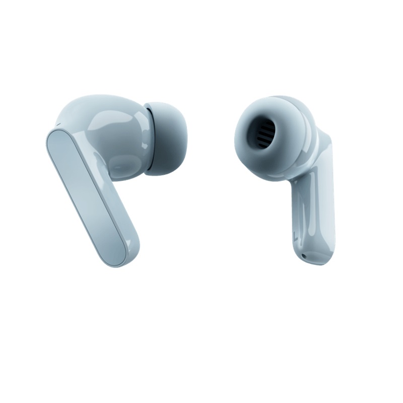 Motorola Moto Buds Cuffie Wireless In-ear con Cancellazione Attiva del Rumore, Audio ad Alta Risoluzione, Blu