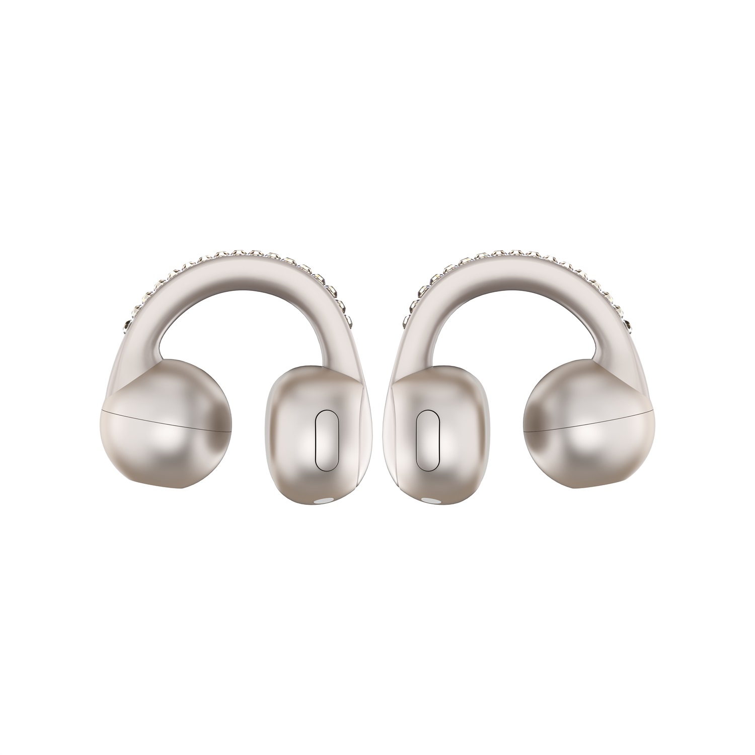 Motorola Moto Buds Loop Auricolari Wireless Bluetooth Beige con Sound by Bose - Ideali per Chiamate, Musica e Sport