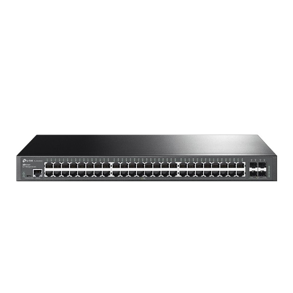 TP-Link TL-SG3452X Switch di Rete Gestito L2 con 48 Porte Gigabit Ethernet (10/100/1000), 4 Slot 10GE SFP , Rack-mountable 1U
