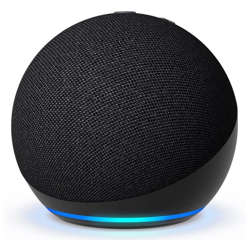 Amazon Echo Dot (5. Gen) - Altoparlante intelligente con Alexa, Audio migliorato, Bluetooth 5.0, Design compatto, Antracite