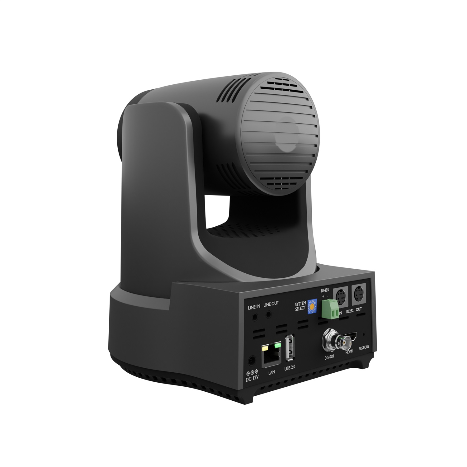 PTZOptics Move SE Telecamera di Sicurezza IP 20X Zoom Grigio - Interno ed Esterno, Montaggio Soffitto/Parete/Palo