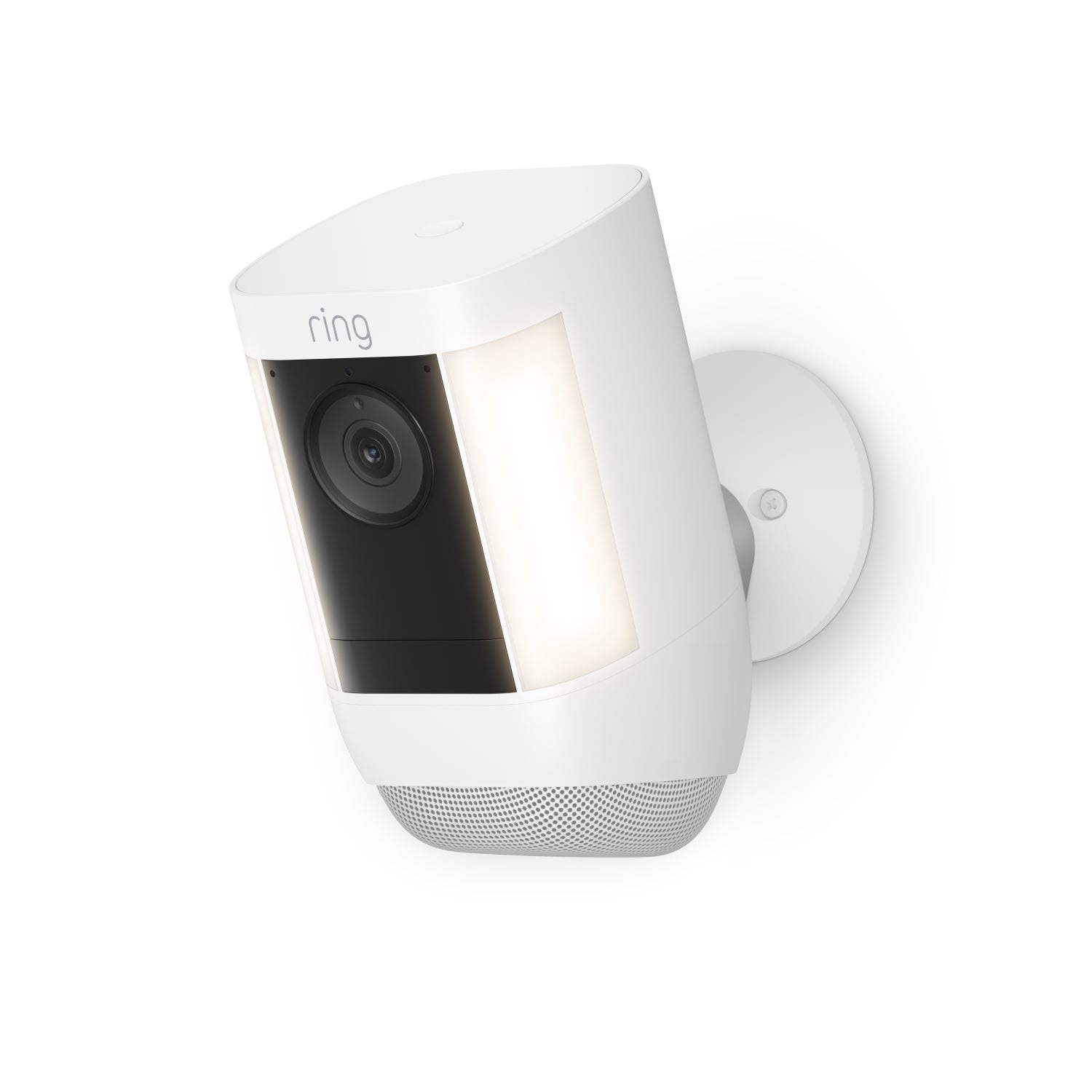 RING Spotlight Cam Pro Battery - Telecamera di sicurezza IP Esterno 1920 x 1080 Pixel Wireless con Audio e Visione Notturna