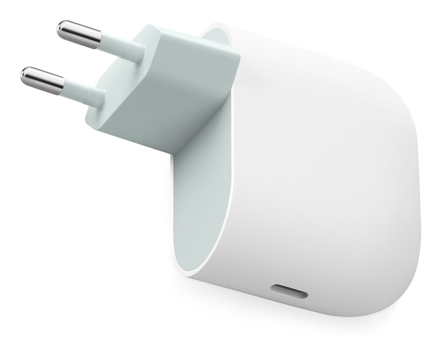 Google Caricatore USB-C 45 W - Ricarica rapida per smartphone Pixel e dispositivi USB-C - Bianco ghiaccio