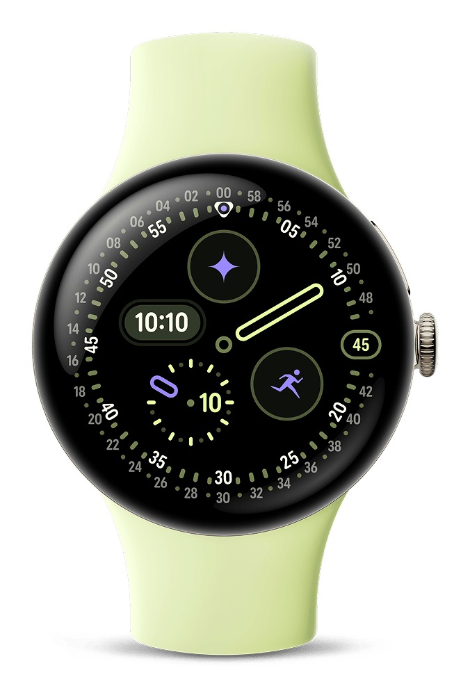 Google Pixel Watch 4 AMOLED 41 mm Digitale Touch screen Oro Wi-Fi GPS (satellitare)