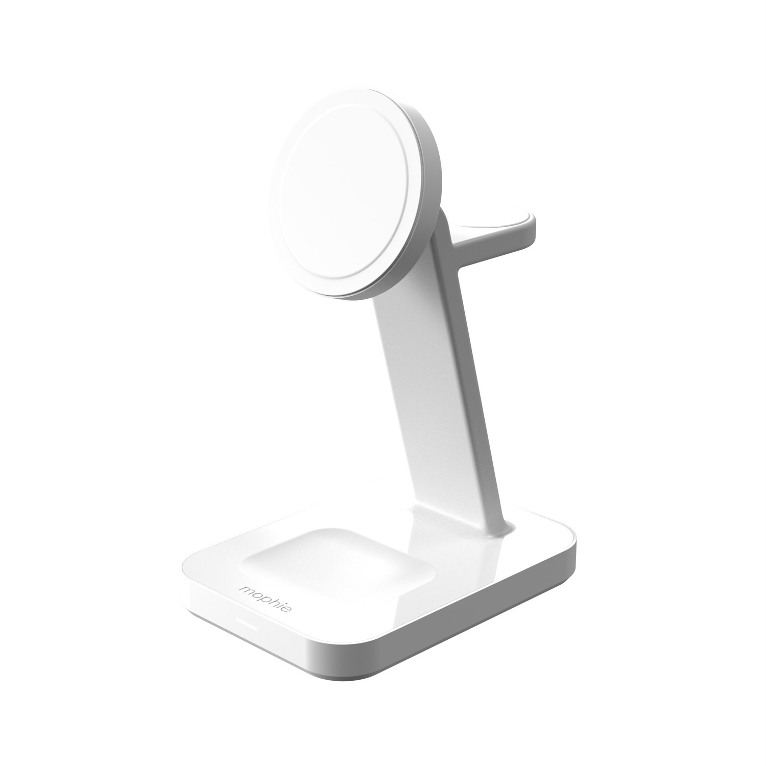 ZAGG Mophie Snap 3-in-1 Caricatore Wireless Qi2 per Smartphone, Auricolari e Orologi Intelligenti - Bianco