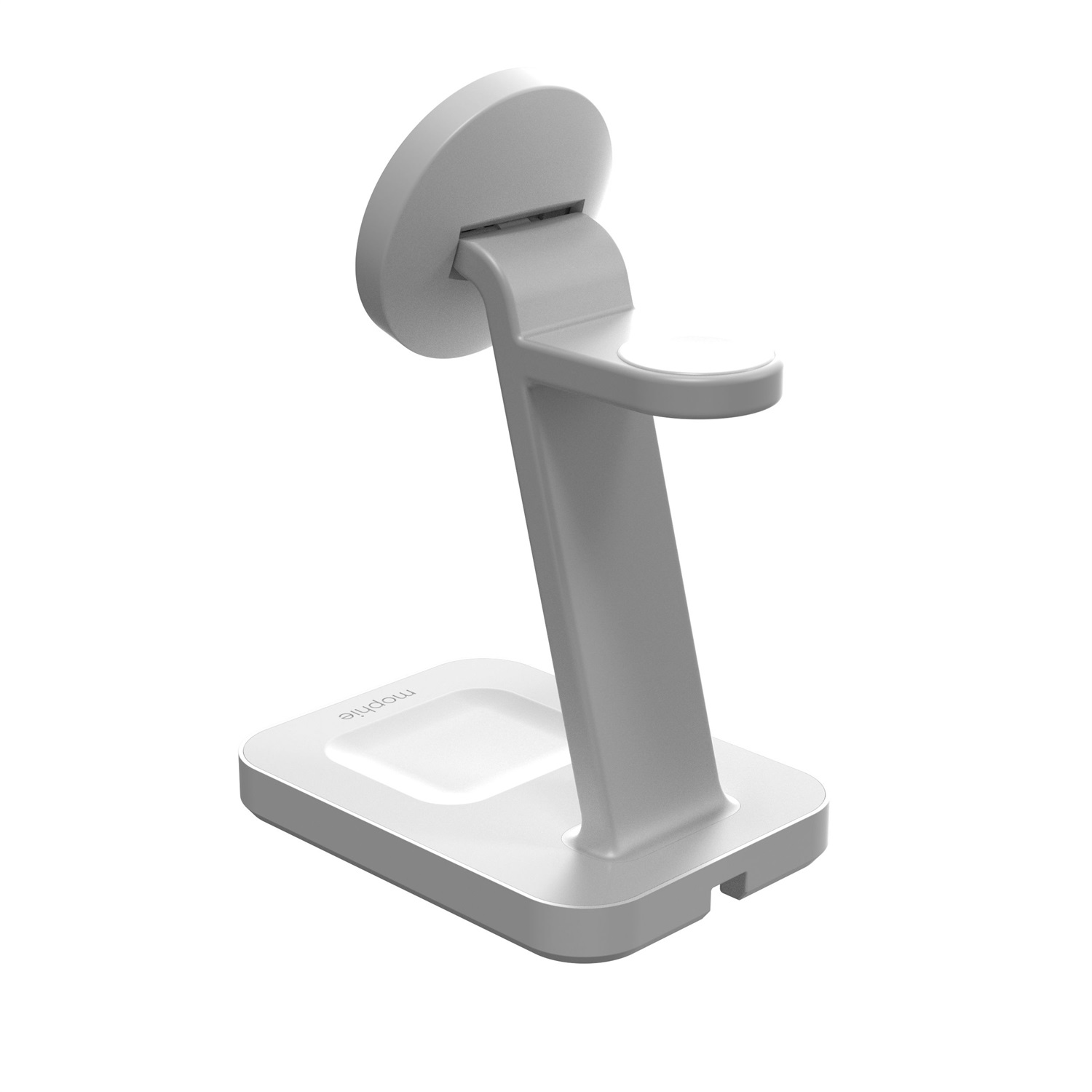 ZAGG Mophie Snap 3-in-1 Caricatore Wireless Qi2 per Smartphone, Auricolari e Orologi Intelligenti - Bianco
