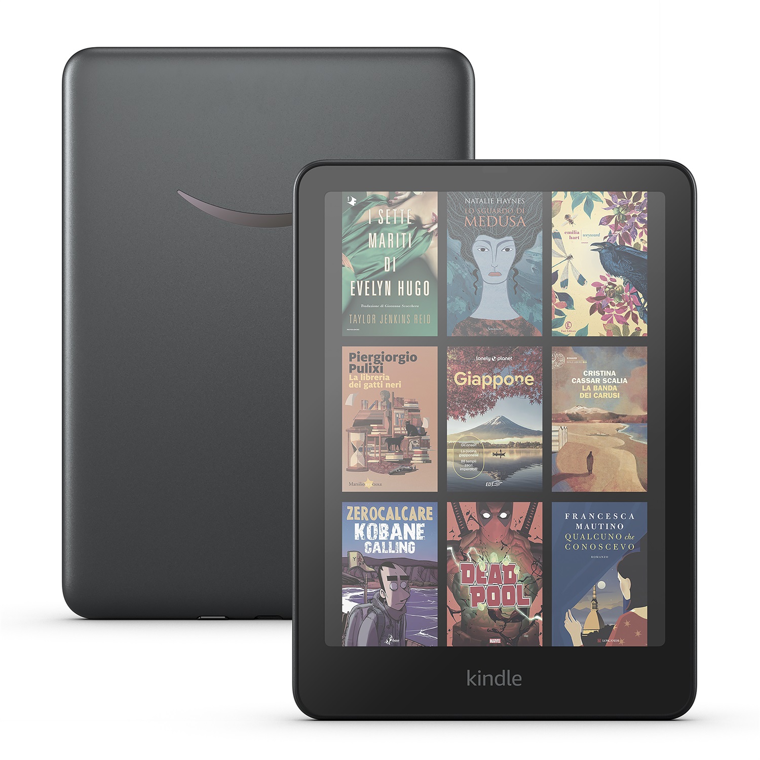 Amazon Kindle Colorsoft Signature Edition (32 GB) | Schermo Colorsoft da 7'', Luminosità Frontale a Regolazione Automatica, Ricarica Wireless, Lunga Durata della Batteria