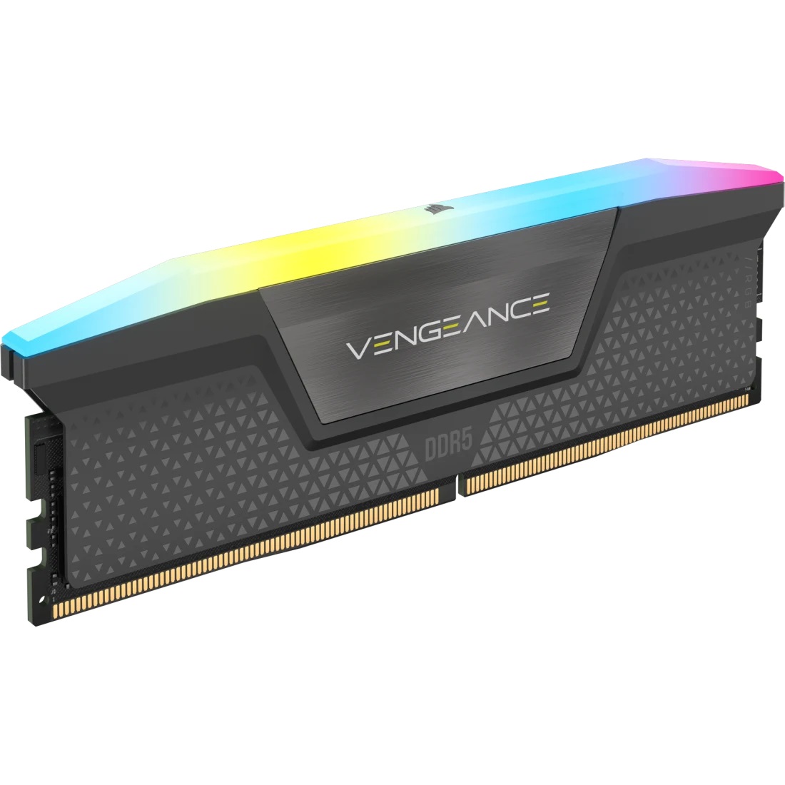 Corsair Vengeance RGB DDR5 16 GB (1 x 16 GB) 6000 MHz CL36-44-44-96 1.35V con Illuminazione RGB - Grigio