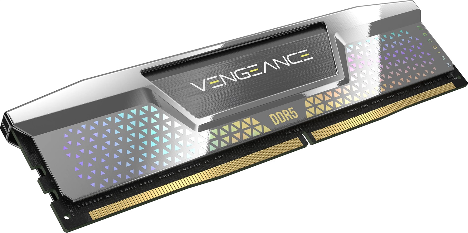 Corsair Vengeance CMKC48GX5M2X8000C38 Memoria 48 GB (2 x 24 GB) DDR5 8000 MHz CL38 Argento