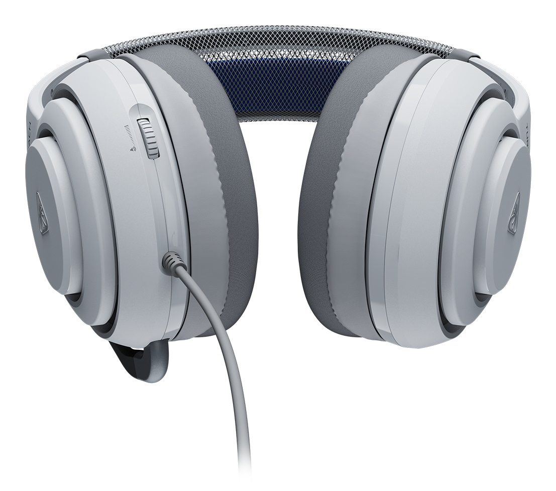 Turtle Beach Atlas 200 Cuffie da Gioco Cablate Bianco con Driver Nanoclear da 50 mm, Microfono Flip-to-Mute, Cuscinetti in Memory Foam e Archetto Mobile - Licenza Ufficiale per PS5 e PS4