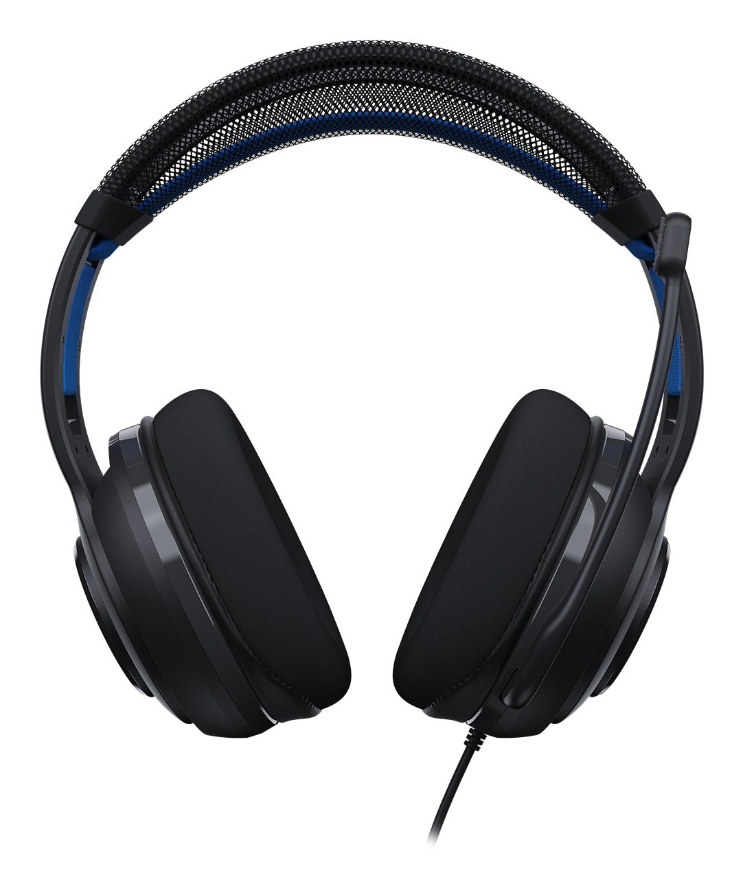 Turtle Beach Atlas 200 - Cuffie da gioco cablate nere con driver Nanoclear da 50 mm, microfono flip-to-mute e cuscinetti in memory foam per PS5 e PS4