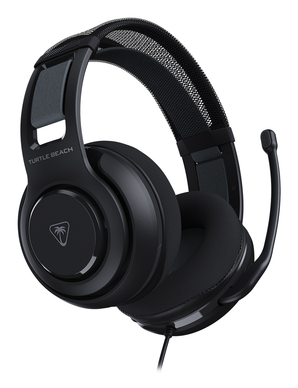 Turtle Beach Atlas 200 Cuffie da gioco multipiattaforma cablate per Xbox, PlayStation e PC con connessione cablata da 3,5 mm – Driver Nanoclear da 50 mm, microfono flip-to-mute, cuscini in memory foam