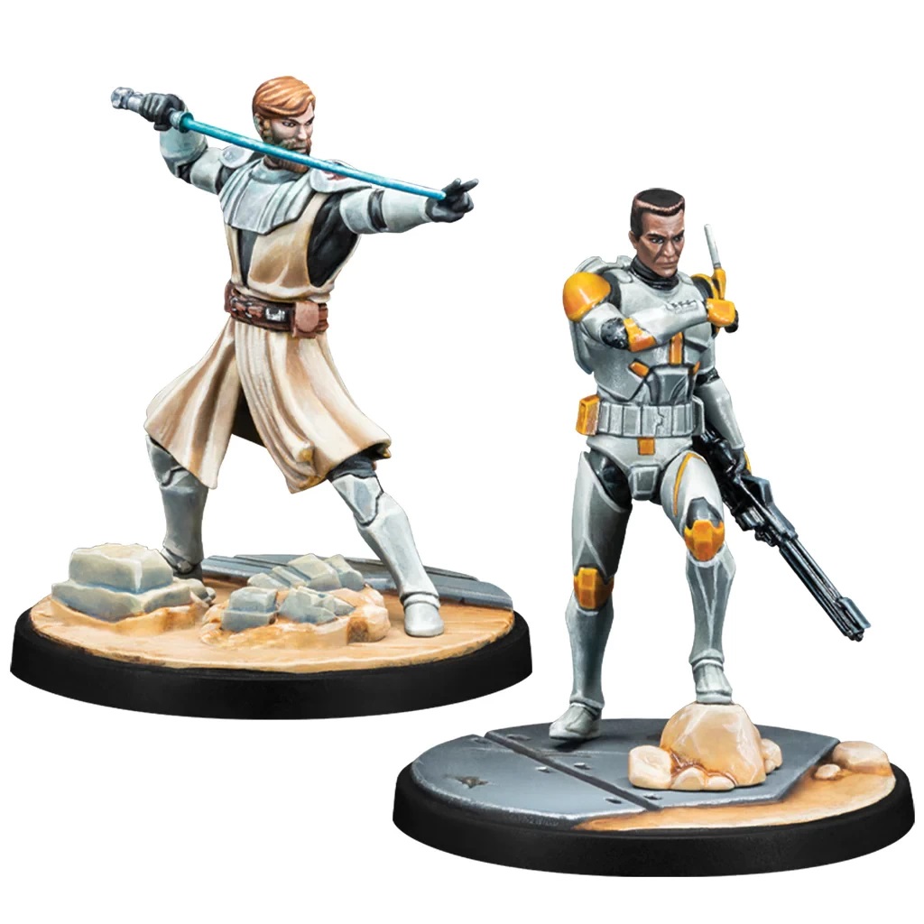 Atomic Mass Games Star Wars: Shatterpoint - Hello There General Obi-Wan Kenobi Squad Pack - Gioco di strategia di miniature da tavolo per bambini e adulti, Tempo di gioco 90 minuti