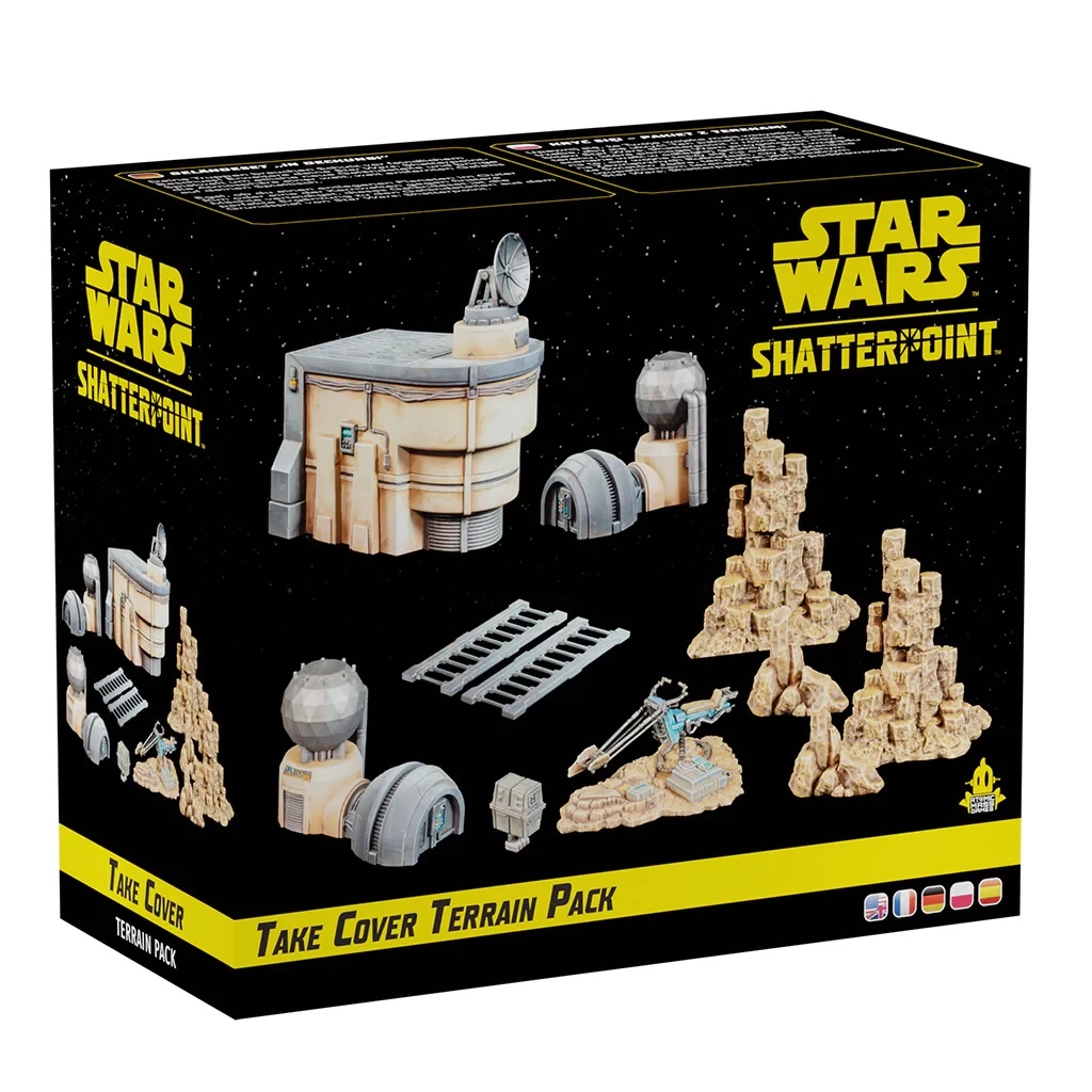 Atomic Mass Games Star Wars: Shatterpoint - Take Cover Terrain Pack - Espansione del Terreno per il Gioco