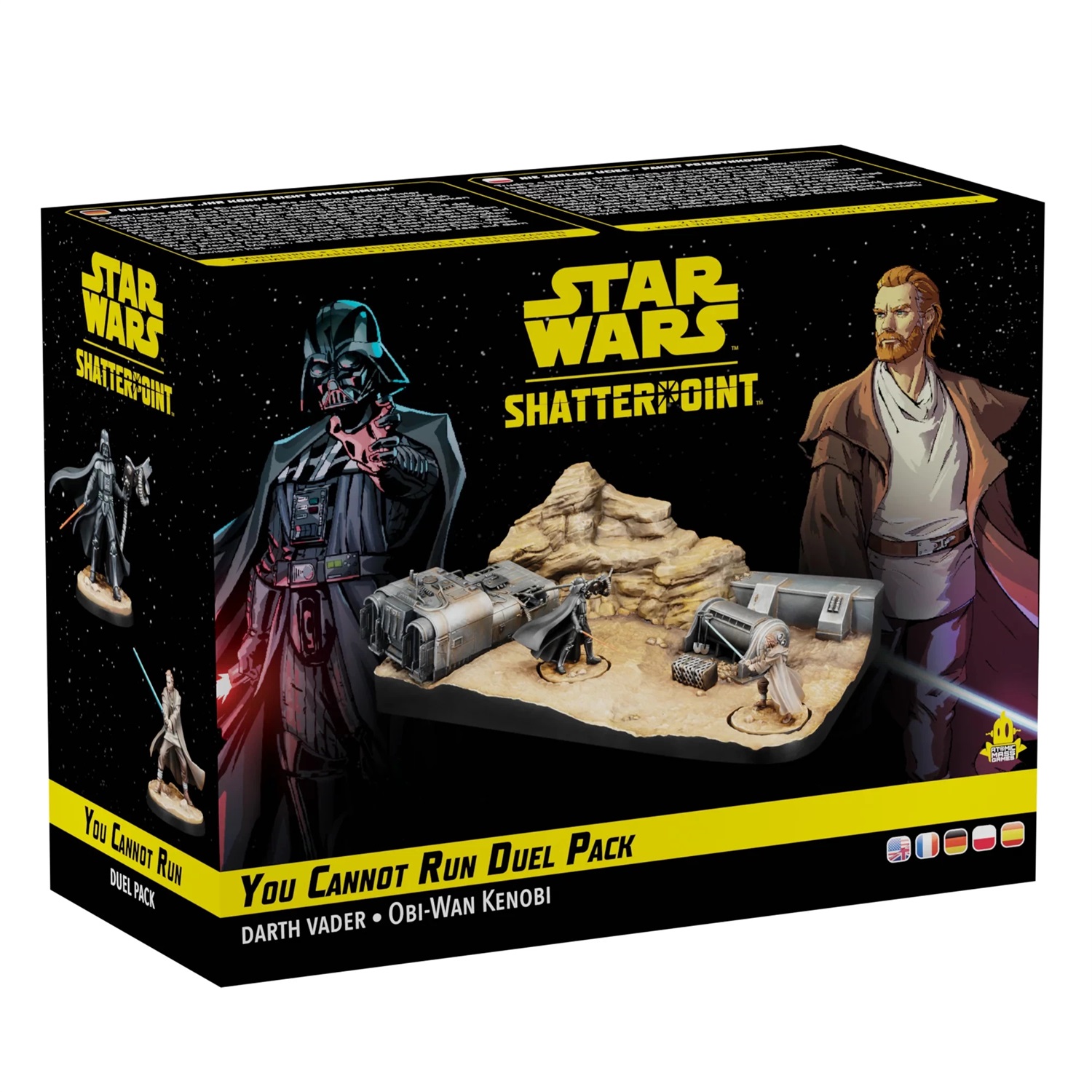 Atomic Mass Games Star Wars: Shatterpoint - You Cannot Run Duel Pack, Espansione Gioco da Tavolo, Edizione in Inglese, 14 Anni