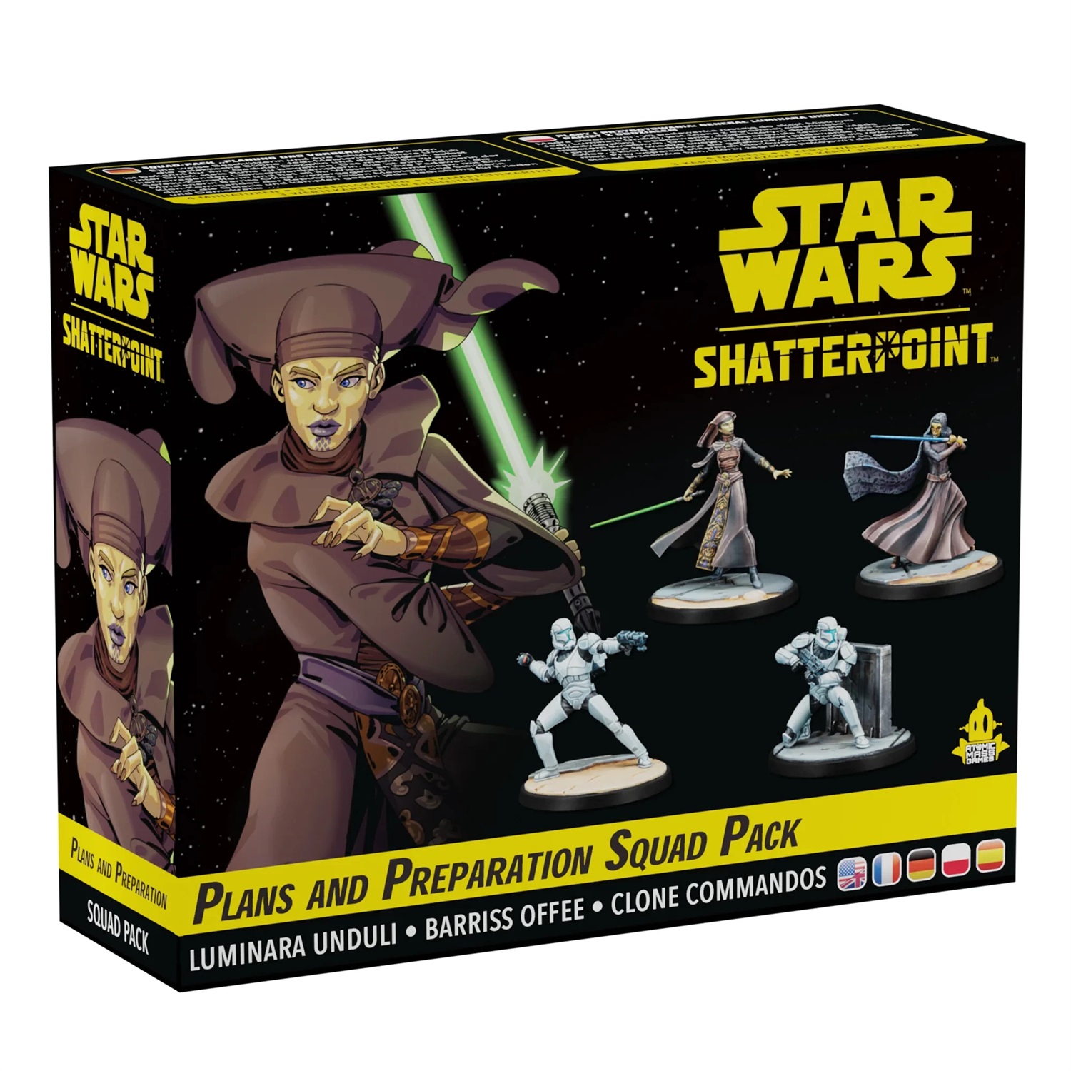 Atomic Mass Games Star Wars: Shatterpoint - Plans and Preparation Squad Pack (Espansione Gioco da Tav)