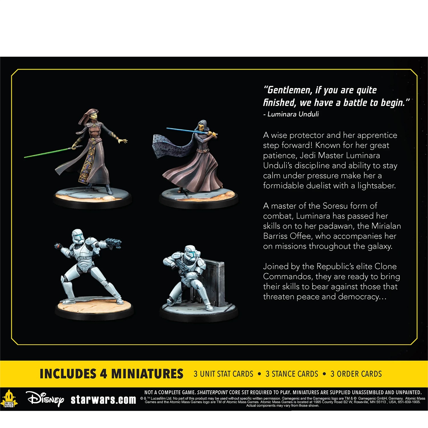 Atomic Mass Games Star Wars: Shatterpoint - Plans and Preparation Squad Pack (Espansione Gioco da Tav)