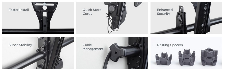 Chief MTM1U Supporto TV a parete 139,7 cm (55