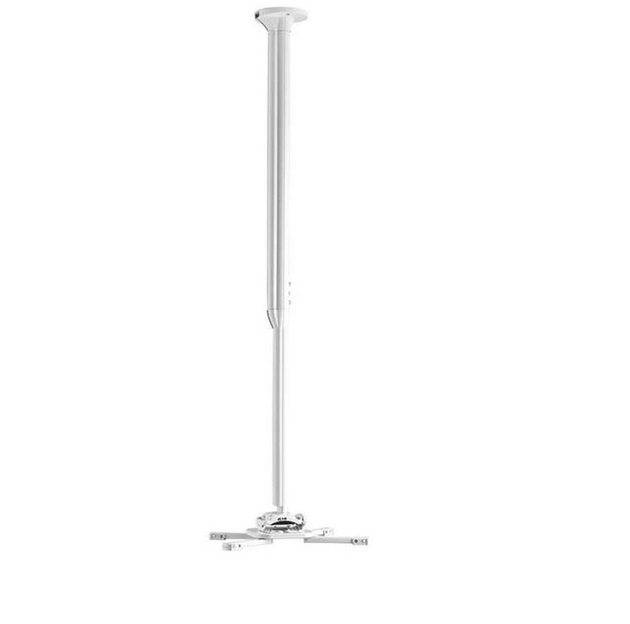Chief KITEC080135W Supporto per Proiettore da Soffitto Bianco, Lunghezza Regolabile 80-135 cm, Capacità 11,3 kg