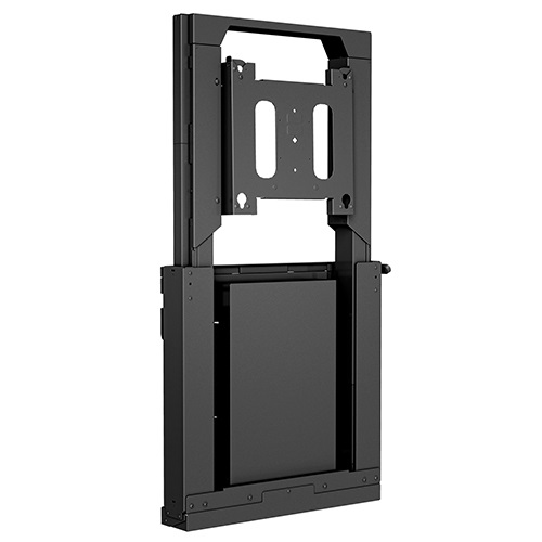 Chief XSD1U-EU Staffa da Parete per Display con Altezza Regolabile Elettricamente, Compatibile con TV da 50 a 80 Pollici, Colore Nero