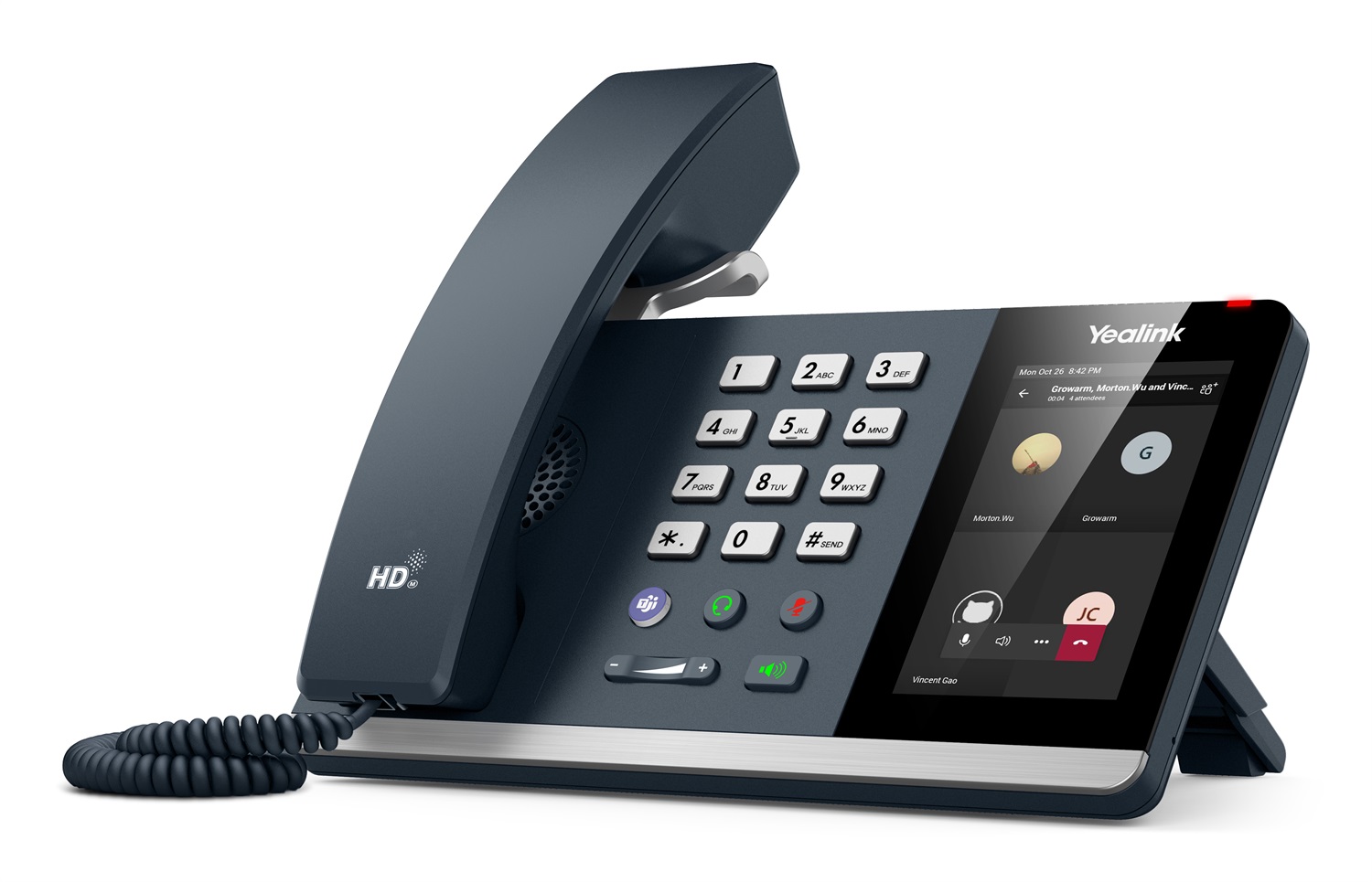 Yealink MP54 Telefono IP Grigio per Microsoft Teams con Display LCD 4
