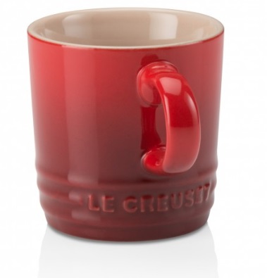 Le Creuset Tazza Espresso London 100 ml Ciliegia in Gres Vetrificato