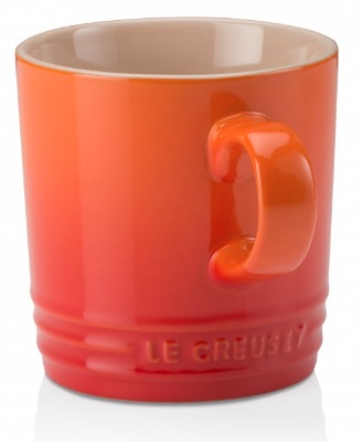 Le Creuset Tazza Mug London 350 ml in Gres Vetrificato - Arancione