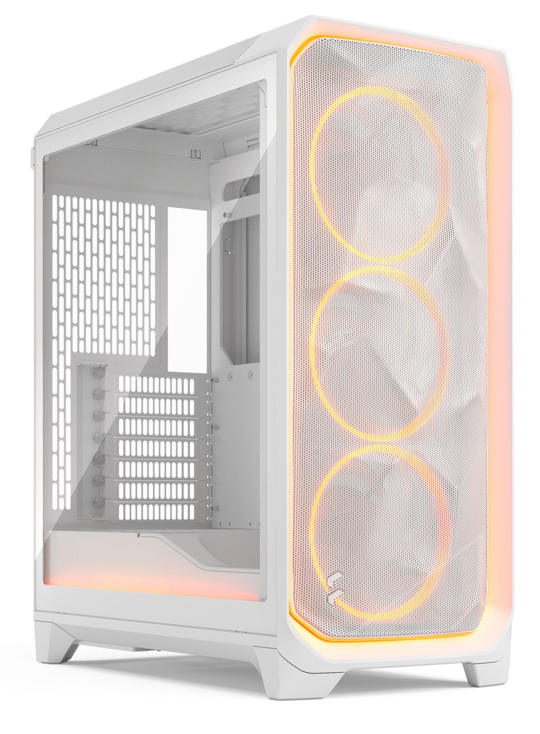 Fractal Design Meshify 3 Ambience Pro RGB Bianco - Case Gaming con Vetro Temperato e Tre Ventole ARGB