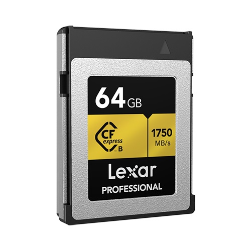 Lexar Professional CFexpress Type B 64 GB - Velocità di lettura 1750 MB/s, scrittura 1000 MB/s, ideale per video 4K RAW