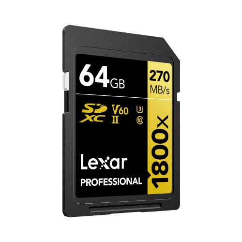 Lexar LSD1800064G-BNNNG memoria flash 64 GB SDXC UHS-II Classe 10