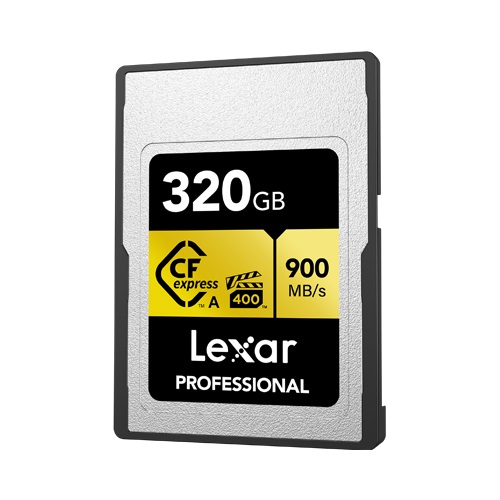 Lexar Professional CFexpress Type A 320 GB - Velocità di lettura fino a 900 MB/s, scrittura fino a 800 MB/s, ideale per video 8K