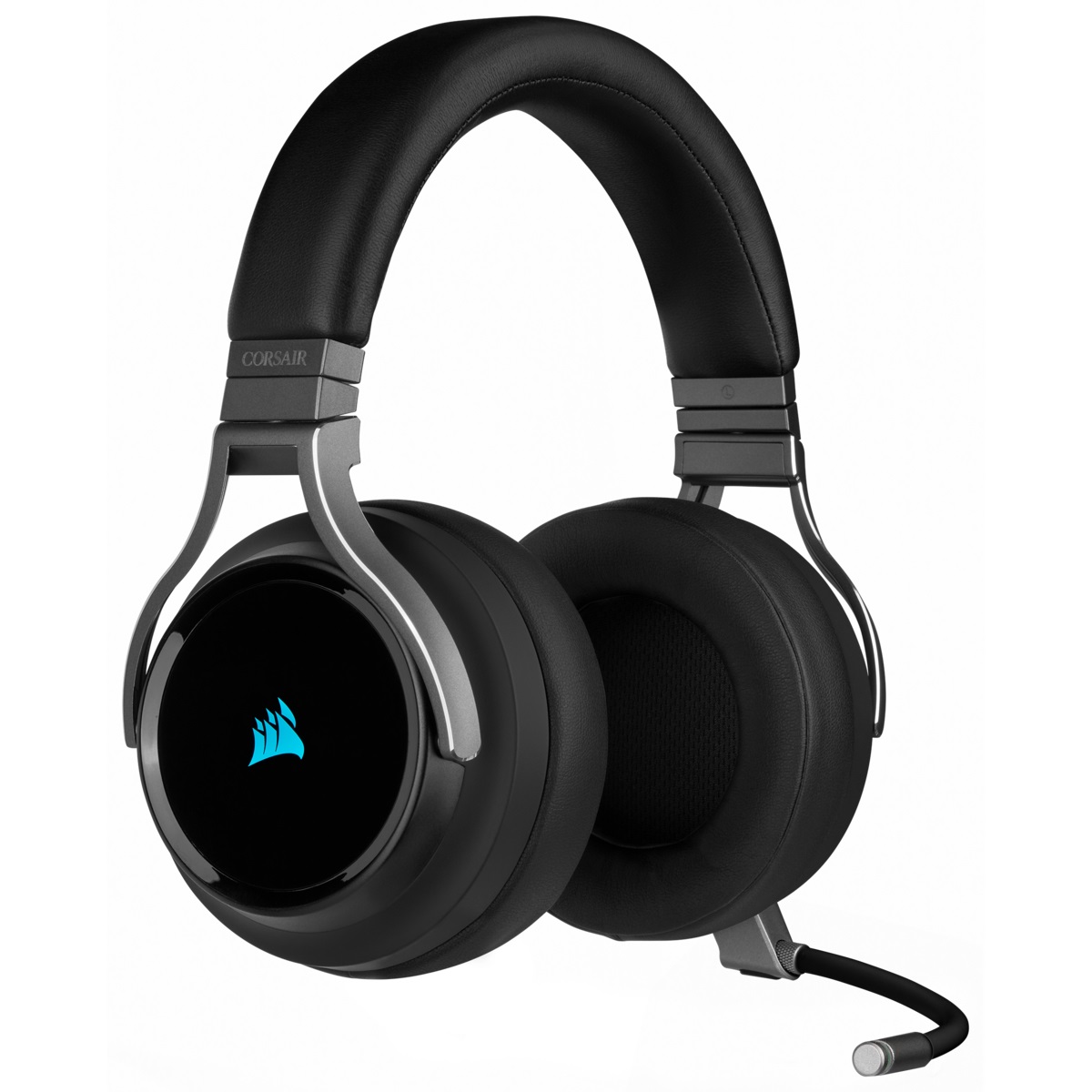 Corsair Virtuoso RGB Cuffie Gaming Wireless Carbonio con Audio 7.1 e Microfono Unidirezionale