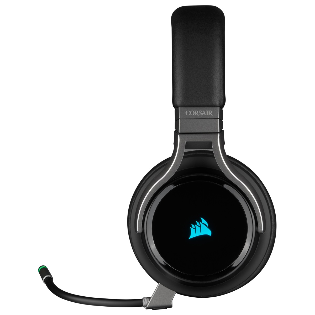 Corsair Virtuoso RGB Cuffie Gaming Wireless Carbonio con Audio 7.1 e Microfono Unidirezionale